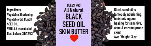 Blackseed Oil Skin Butter – Nourishing & Healing Natural Body Butter
