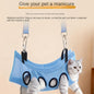 Pet Grooming Hammock – 8-Hole Anti-Escape Design for Cats, Dogs & Puppies
