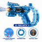 Electric Water Gun – ThunderJet™ Transparent Blue Edition