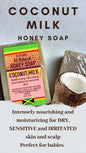 Honey Coconut Milk Soap – Moisturizing Natural Bar for Sensitive Skin