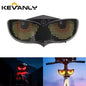 Universal Helmet Devil’s Eye RGB LED Light – APP Control Dynamic Expression Light for Motorcycle & Bicycle