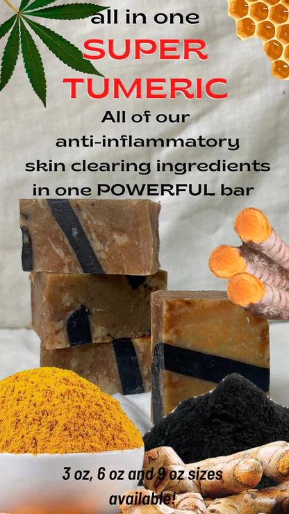 All in One Super Turmeric Soap Bar