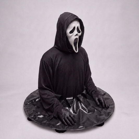 SpookyRoof – Handcrafted Car Roof Ghost Figure