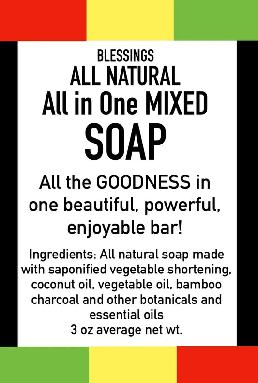 All in One Mixed Soap – Powerful Multi-Blend Natural Bar