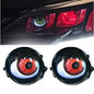 Demon Eye LED Headlights for Car, Truck & Motorcycle – 6 Modes Remote Control