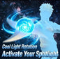 LED Light-Up Ninja Shuriken Spinner Toy – 7 Color Glowing Rotating Throwing Star