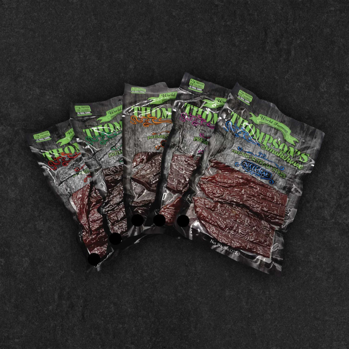 Thompson's Smokehouse 8oz 5 Flavor Pack